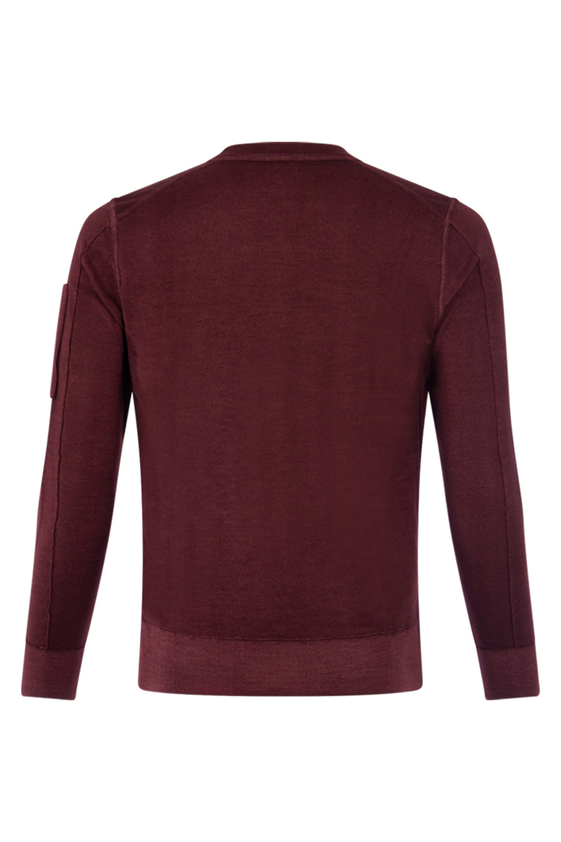 Cp Company Trui 13cmkn245a Bordeaux