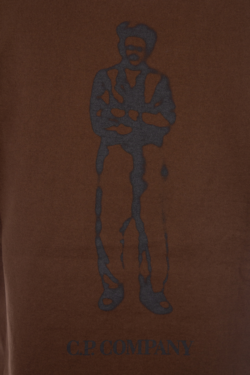 Cp Company T-shirt 15cmts155a D-groen