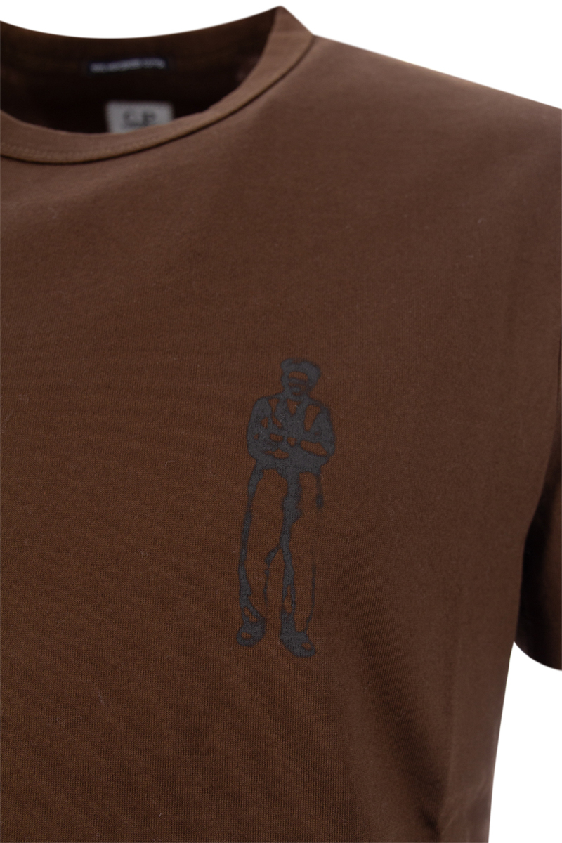 Cp Company T-shirt 15cmts155a D-groen