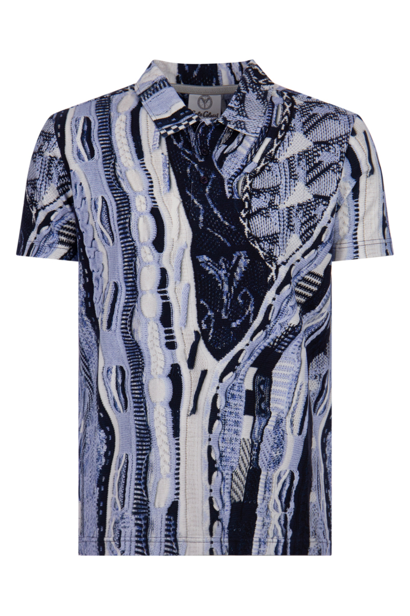 Carlo Colucci Polo C3432 Blauw