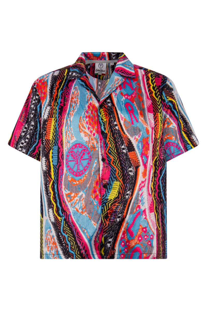 Carlo Colucci Shirt C4425 Roze