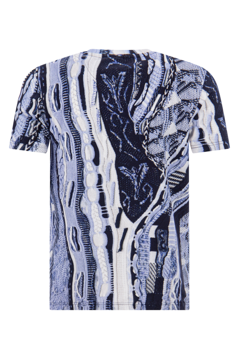 Carlo Colucci T-shirt C3083 Blauw