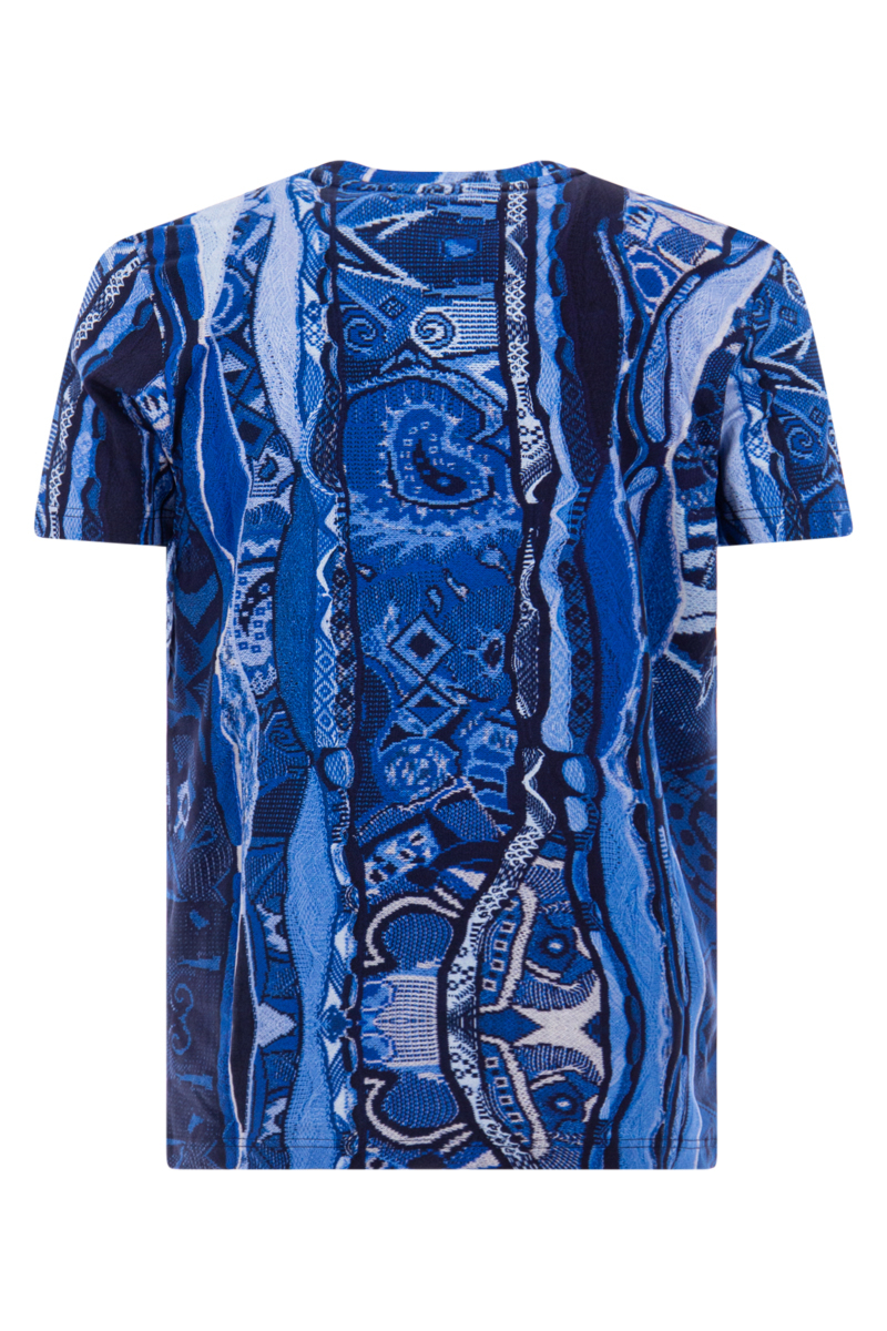 Carlo Colucci T-shirt C3090 Blauw
