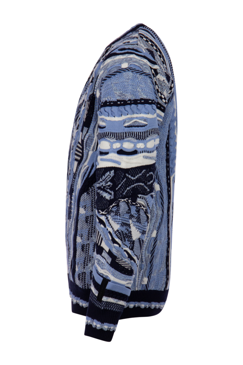 Carlo Colucci Trui C11702 Blauw