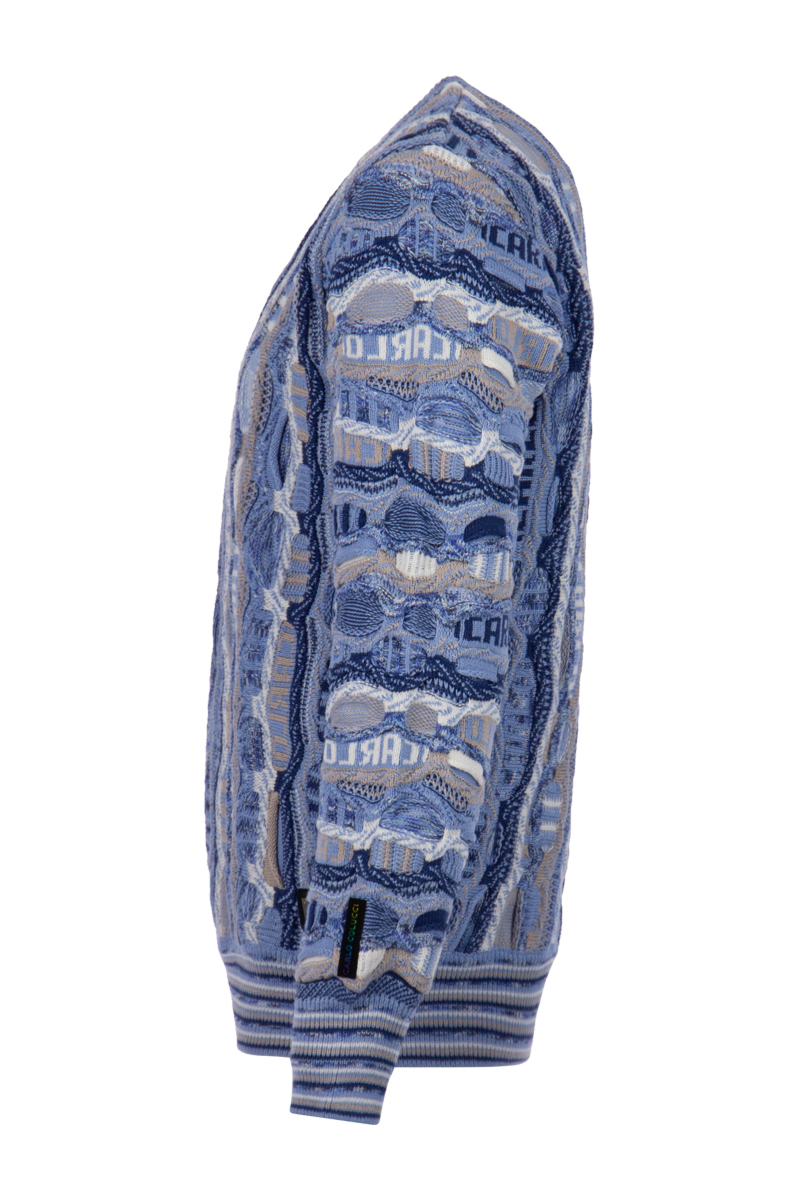 Carlo Colucci Trui C11703 L-blauw
