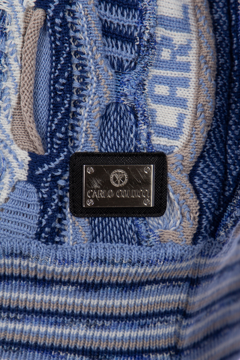 Carlo Colucci Trui C11703 L-blauw
