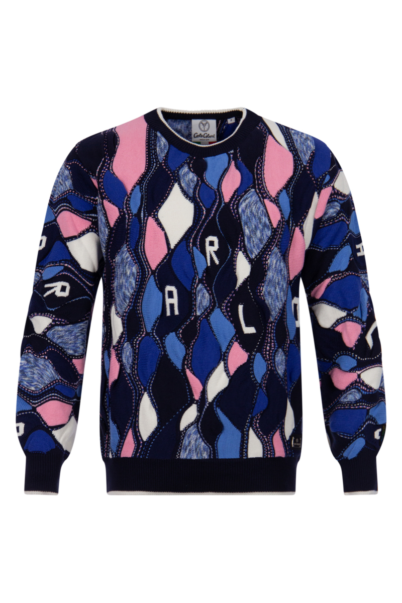 Carlo Colucci Trui C11704 Blauw