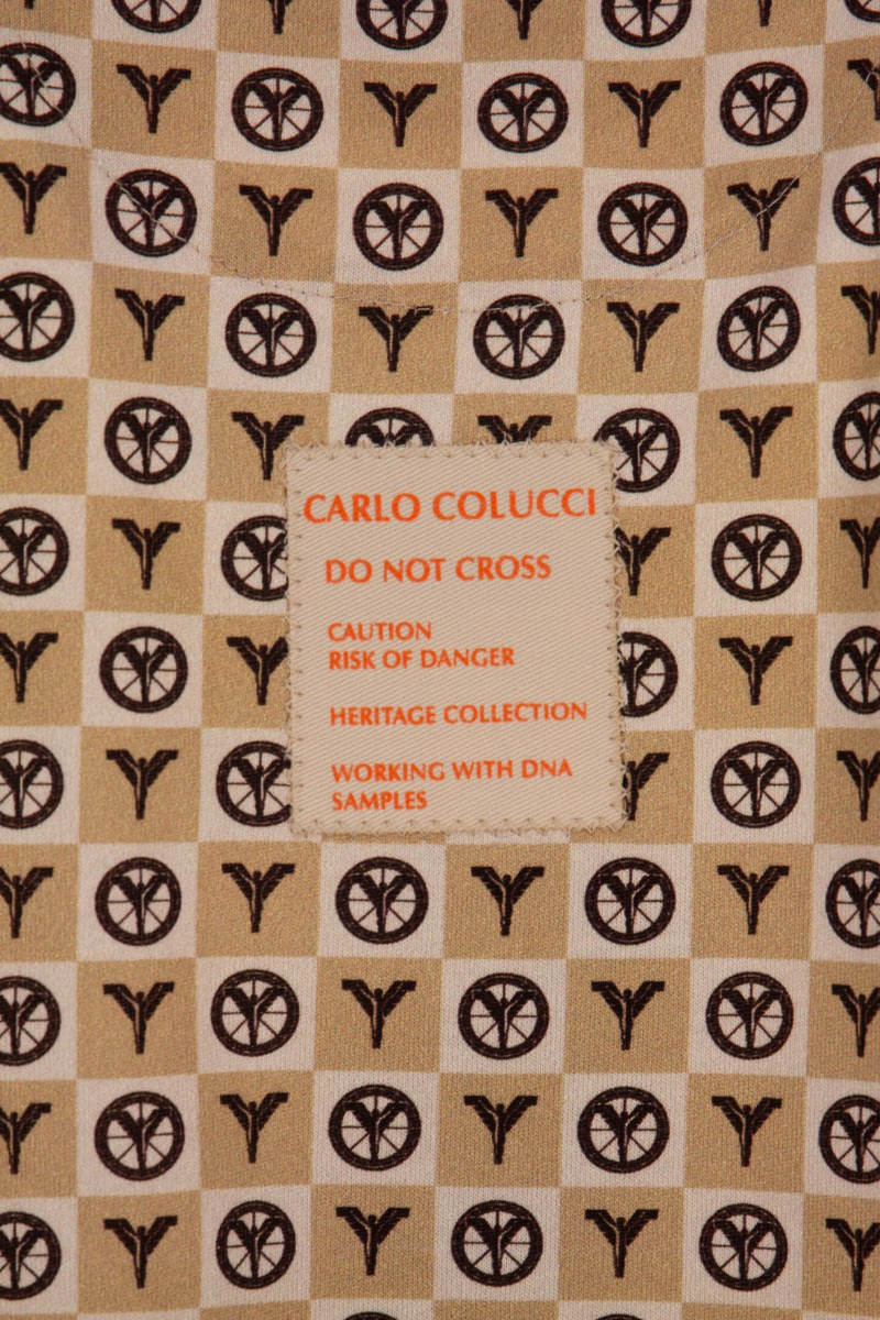 Carlo Colucci T-shirt C3099 Beige