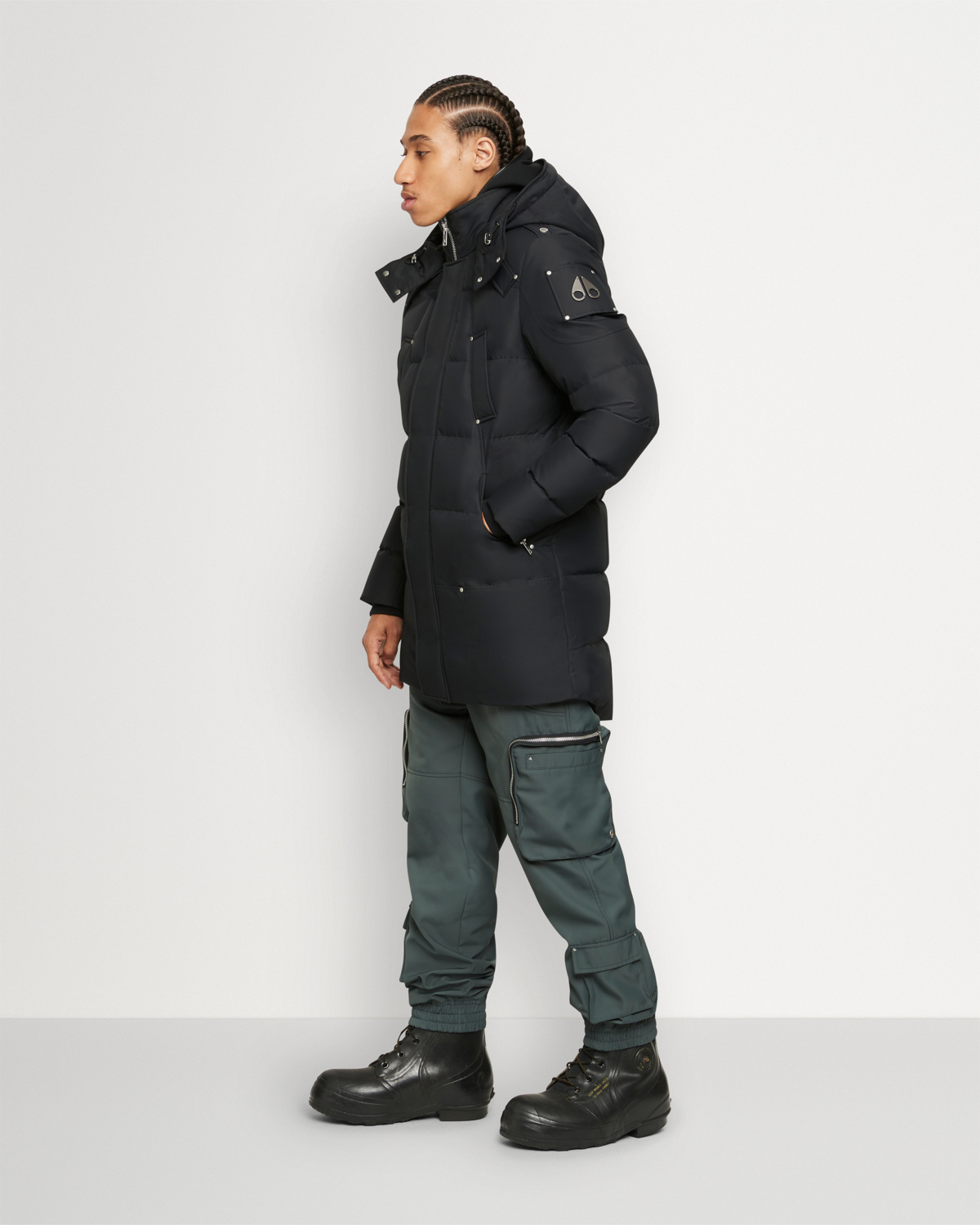 Moose Knuckles Jas Cloud Parka D-blauw