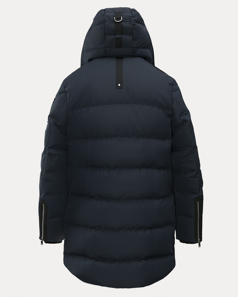 Moose Knuckles Jas Cloud Parka D-blauw