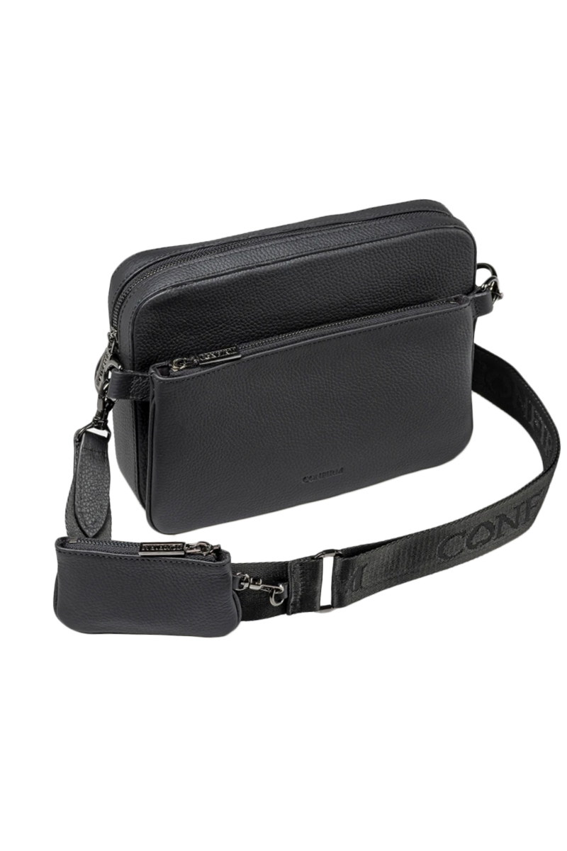 Confirm Tas Triple Bag Monaco Zwart
