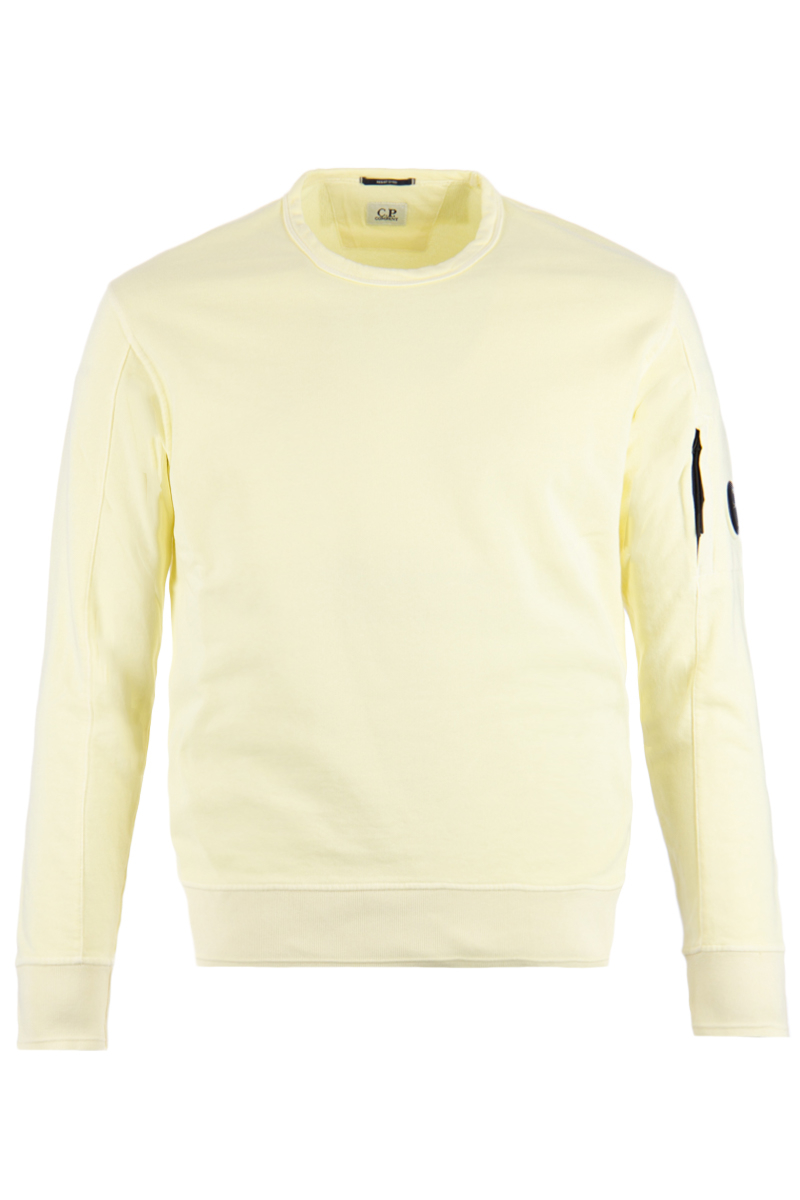 Cp Company Sweater 12cmss319a Geel