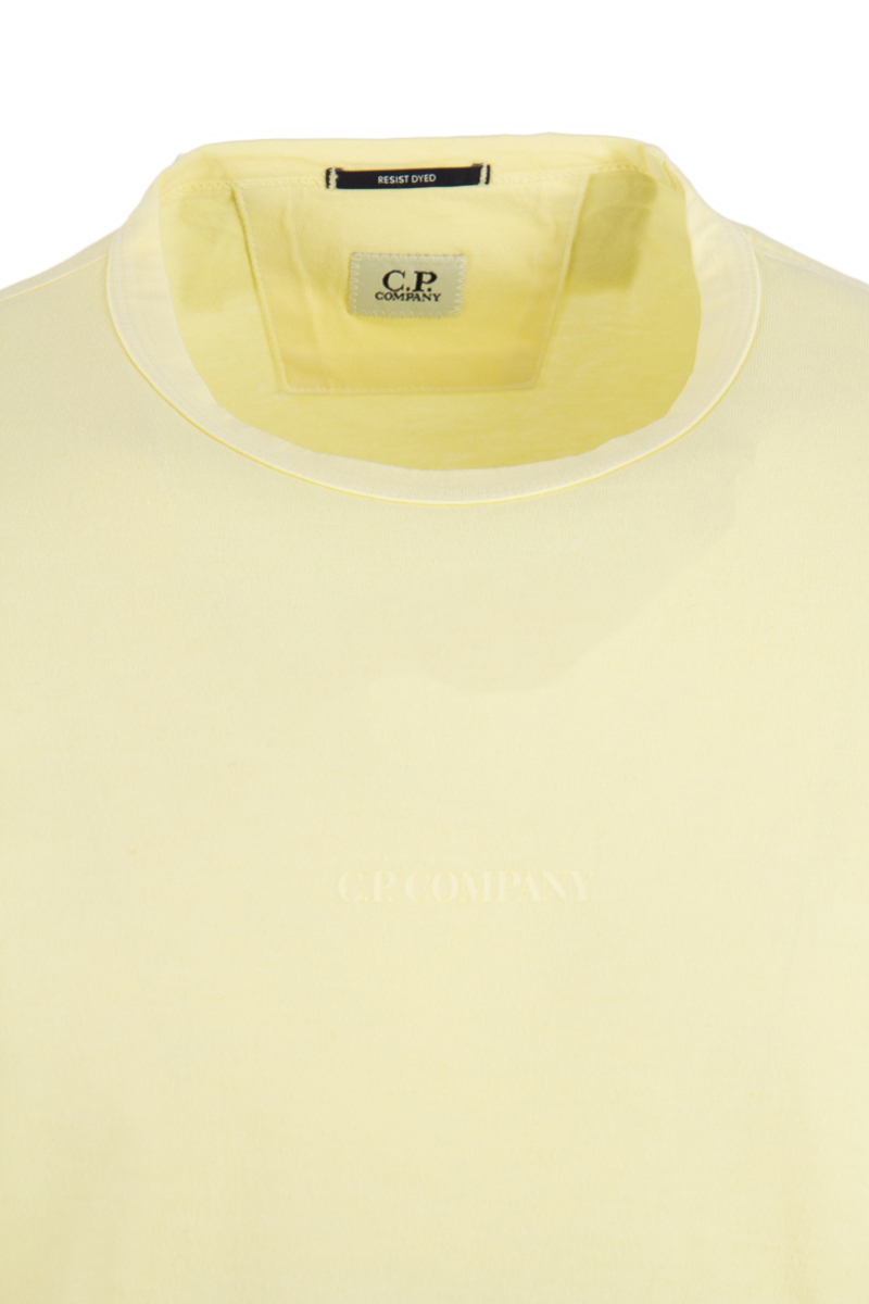 Cp Company T-shirt 12cmts323a Geel