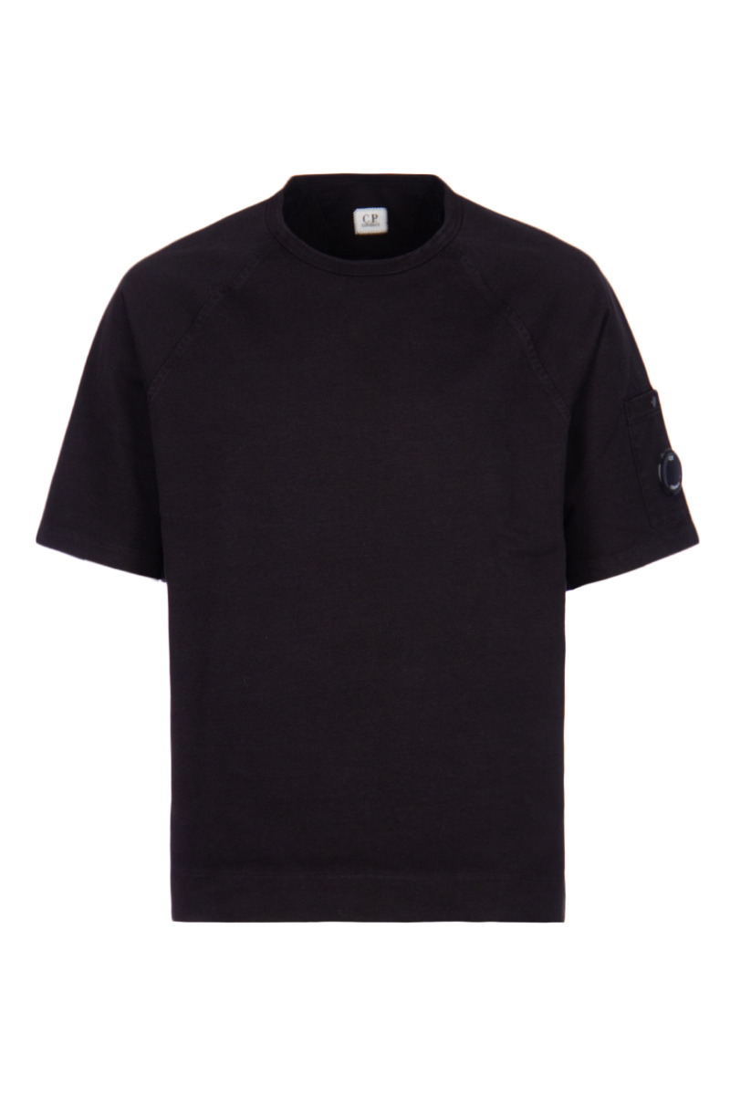 CP Company Heavy T Shirt 12CMSS190A Black