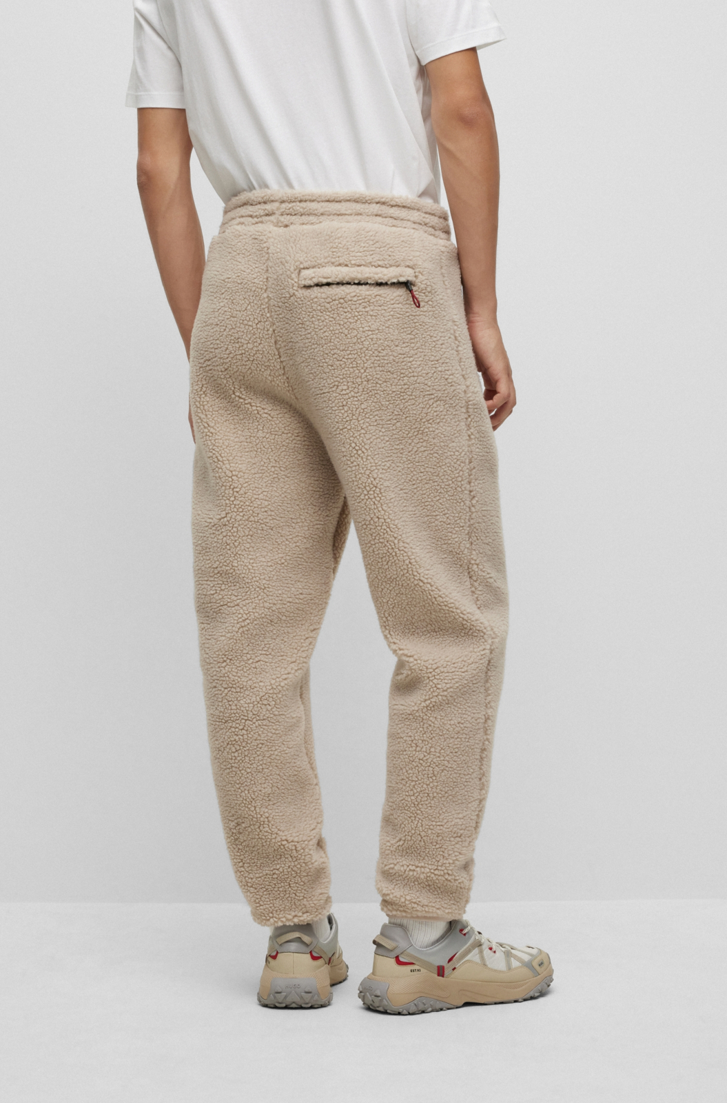 Hugo Boss Jogging Broek Danilong Wit