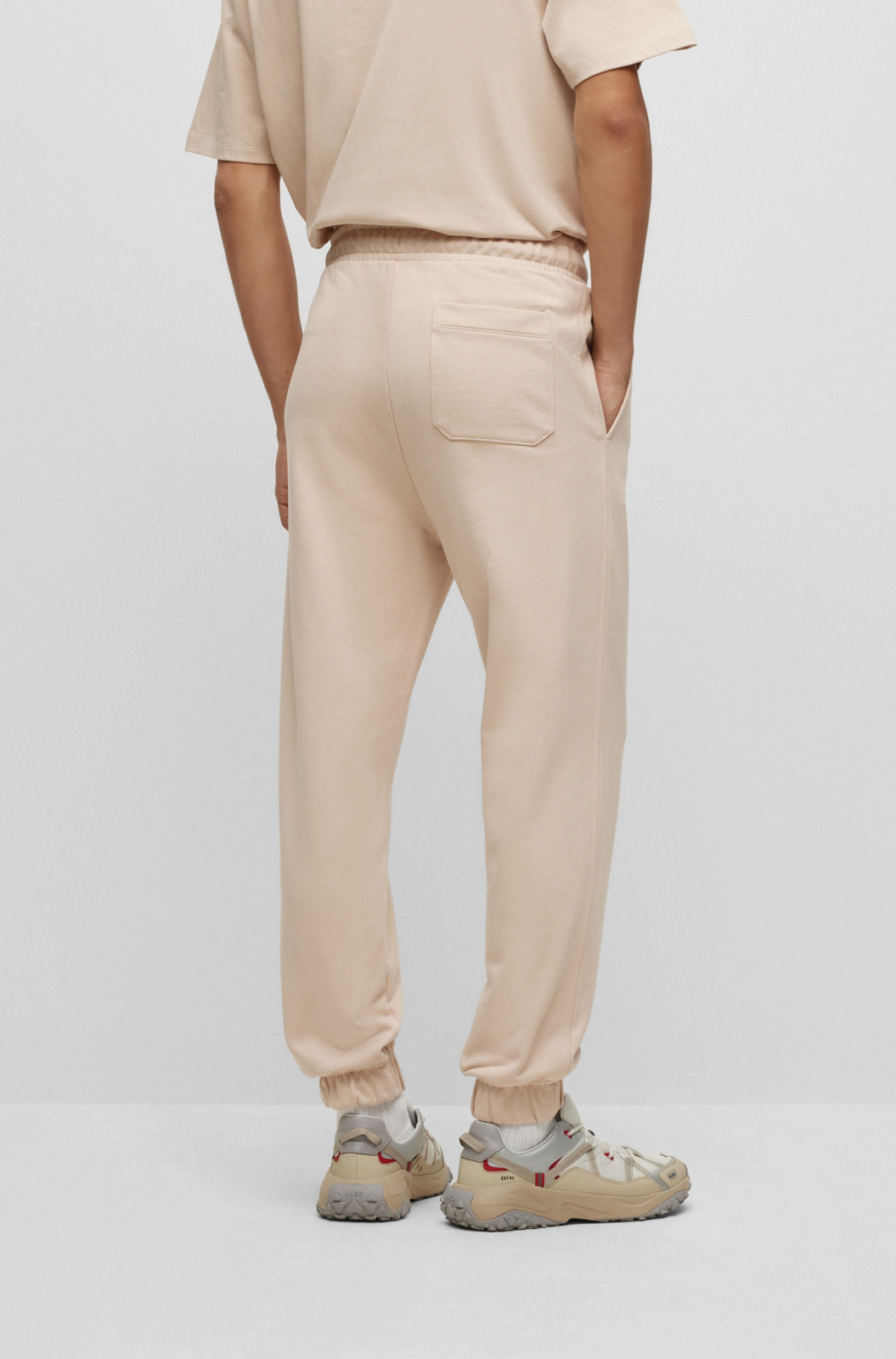 Hugo Boss Jogging Broek Dchard Beige