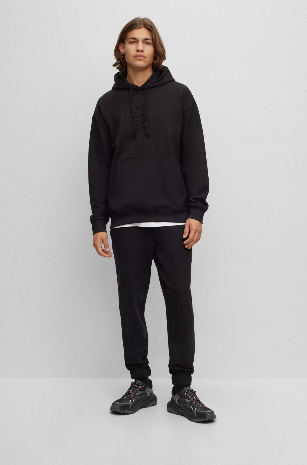 Hugo Boss Jogging Broek Dchard Zwart