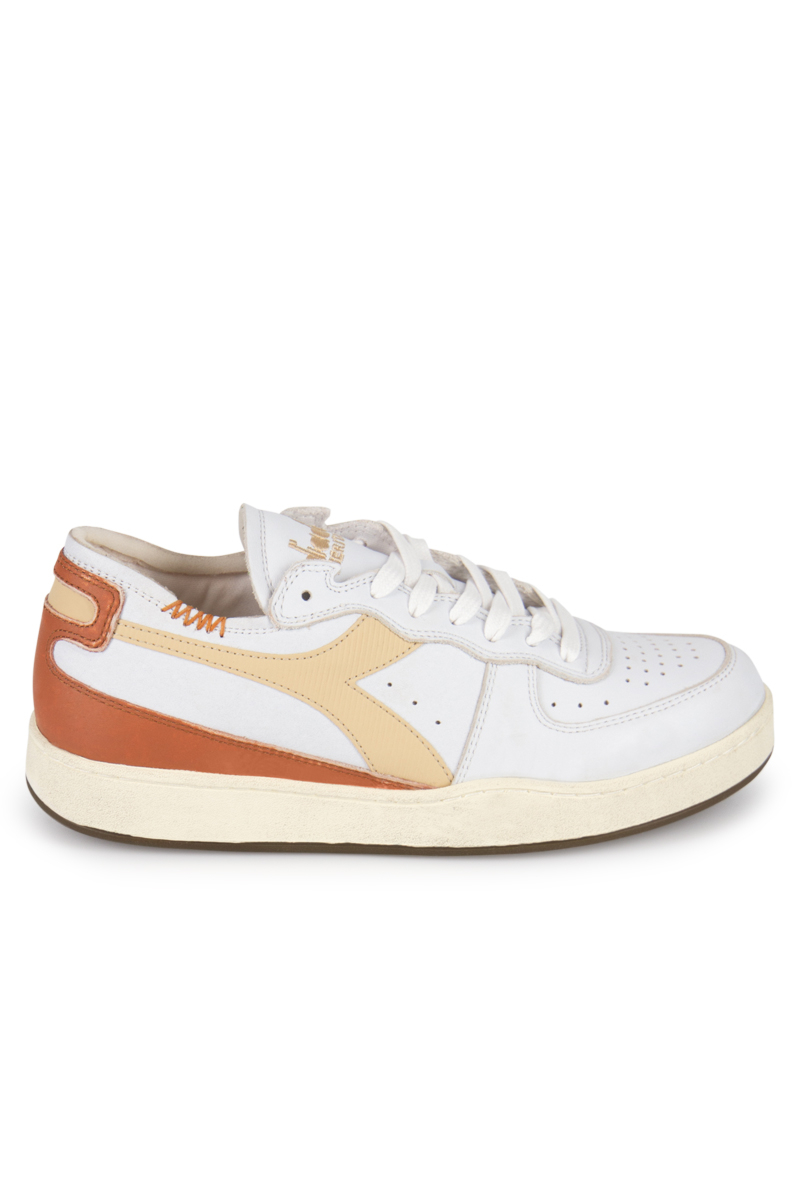 Diadora Schoenen Mi Basket Row Cut L-bruin