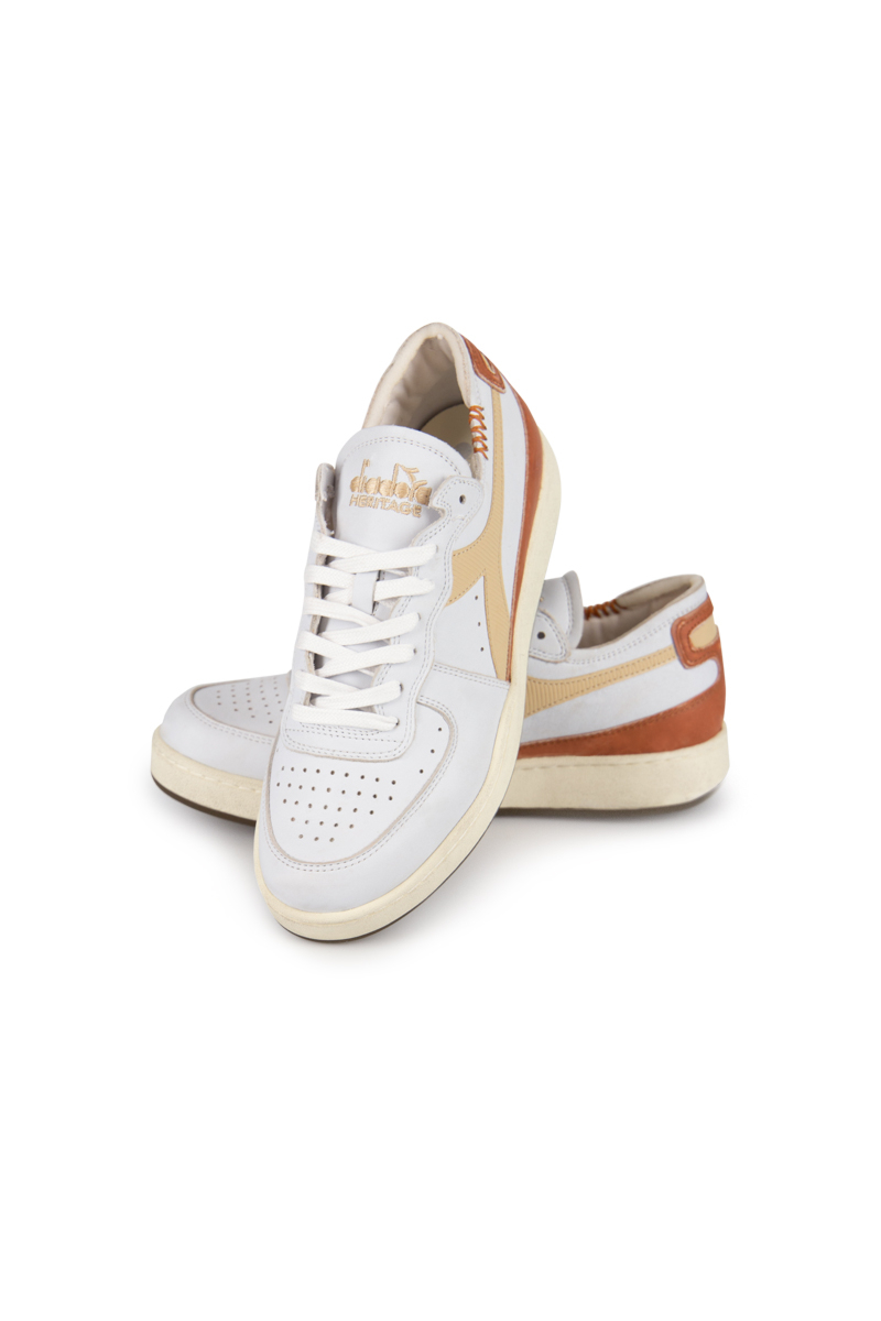 Diadora Schoenen Mi Basket Row Cut L-bruin
