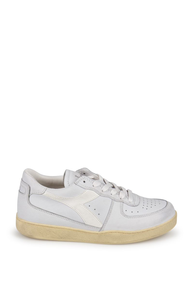 Diadora Schoenen Mi Basket Low Use Wit