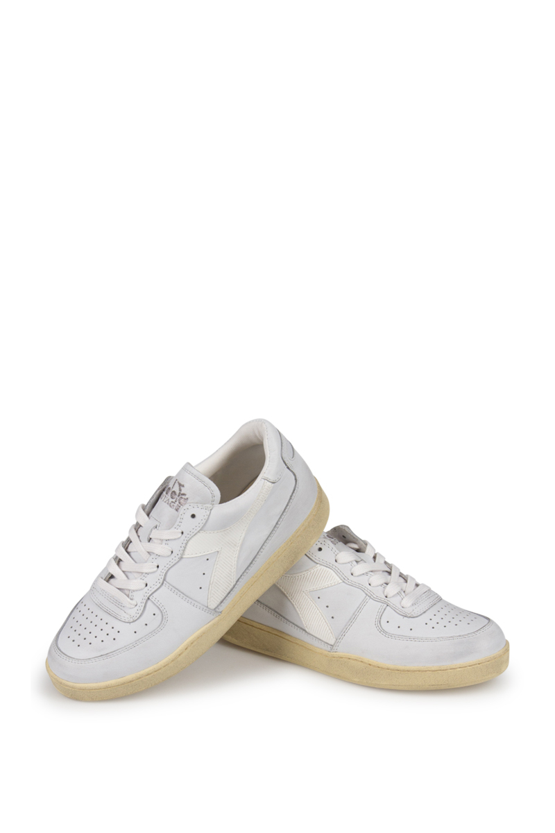 Diadora Schoenen Mi Basket Low Use Wit