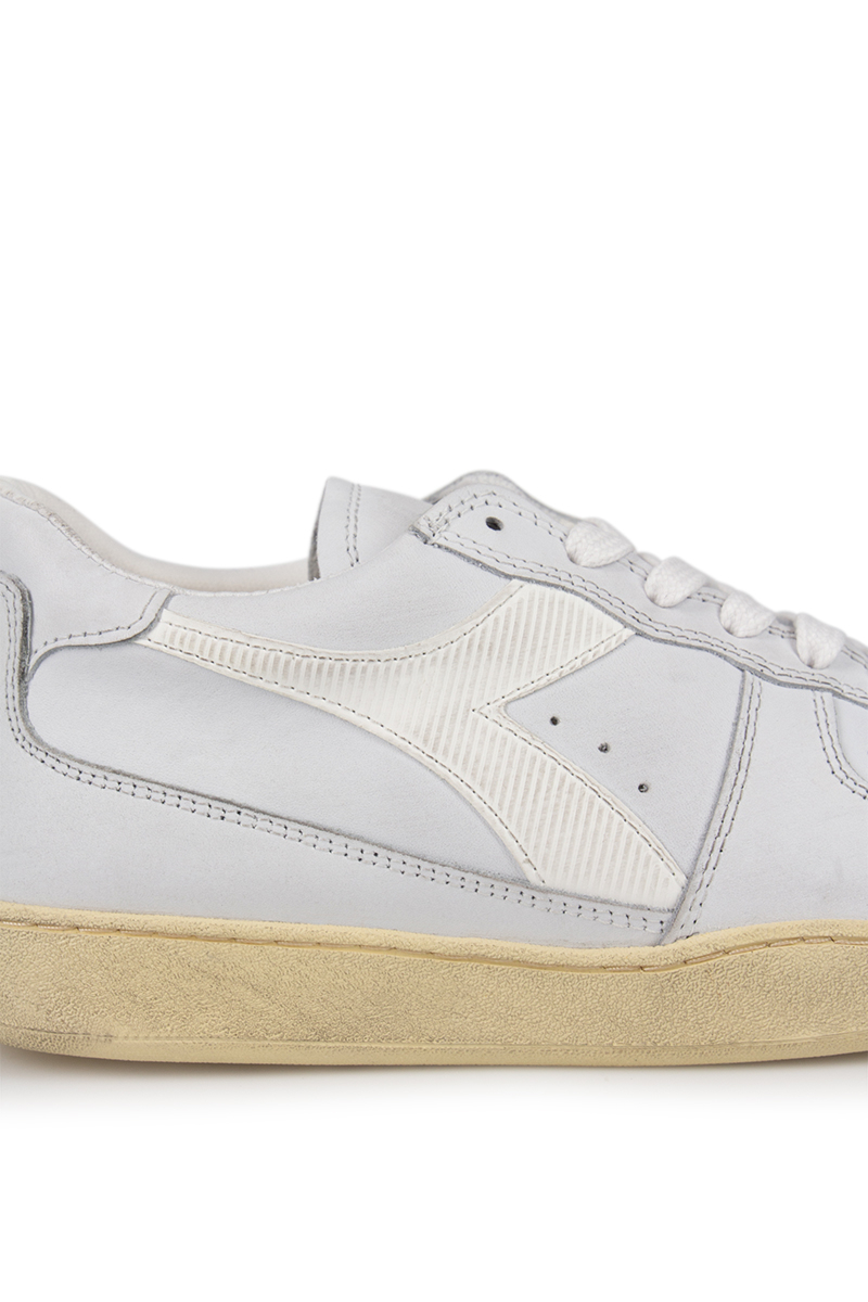 Diadora Schoenen Mi Basket Low Use Wit
