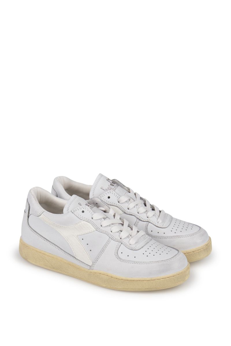 Diadora Schoenen Mi Basket Low Use Wit