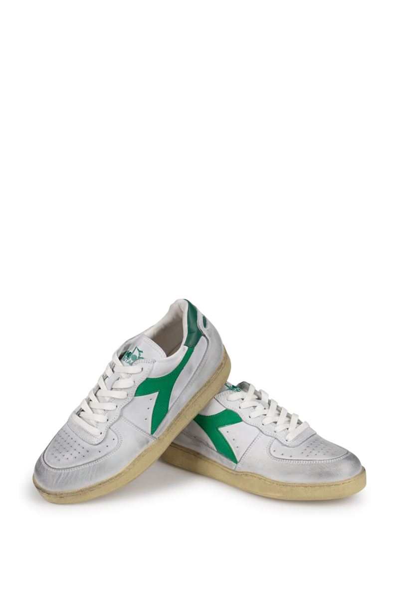 Diadora Schoenen Mi Basket Low Use Groen