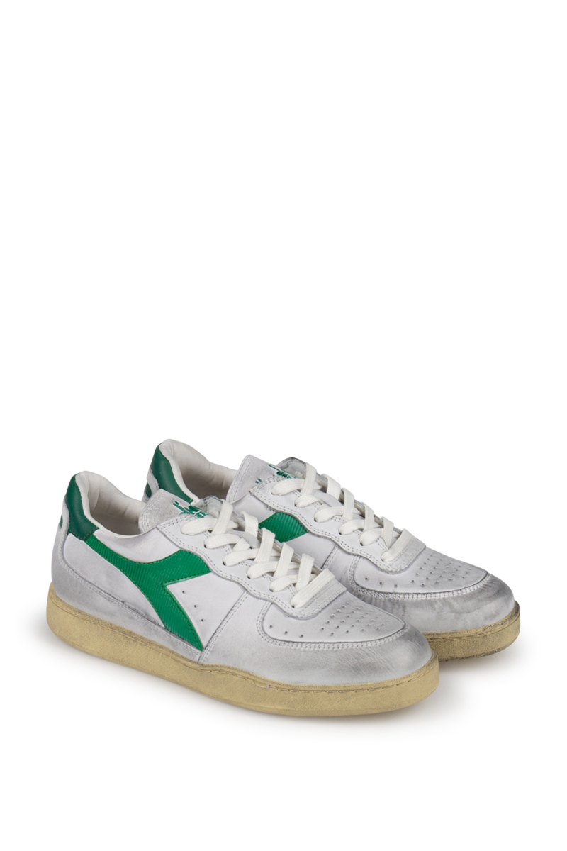 Diadora Schoenen Mi Basket Low Use Groen