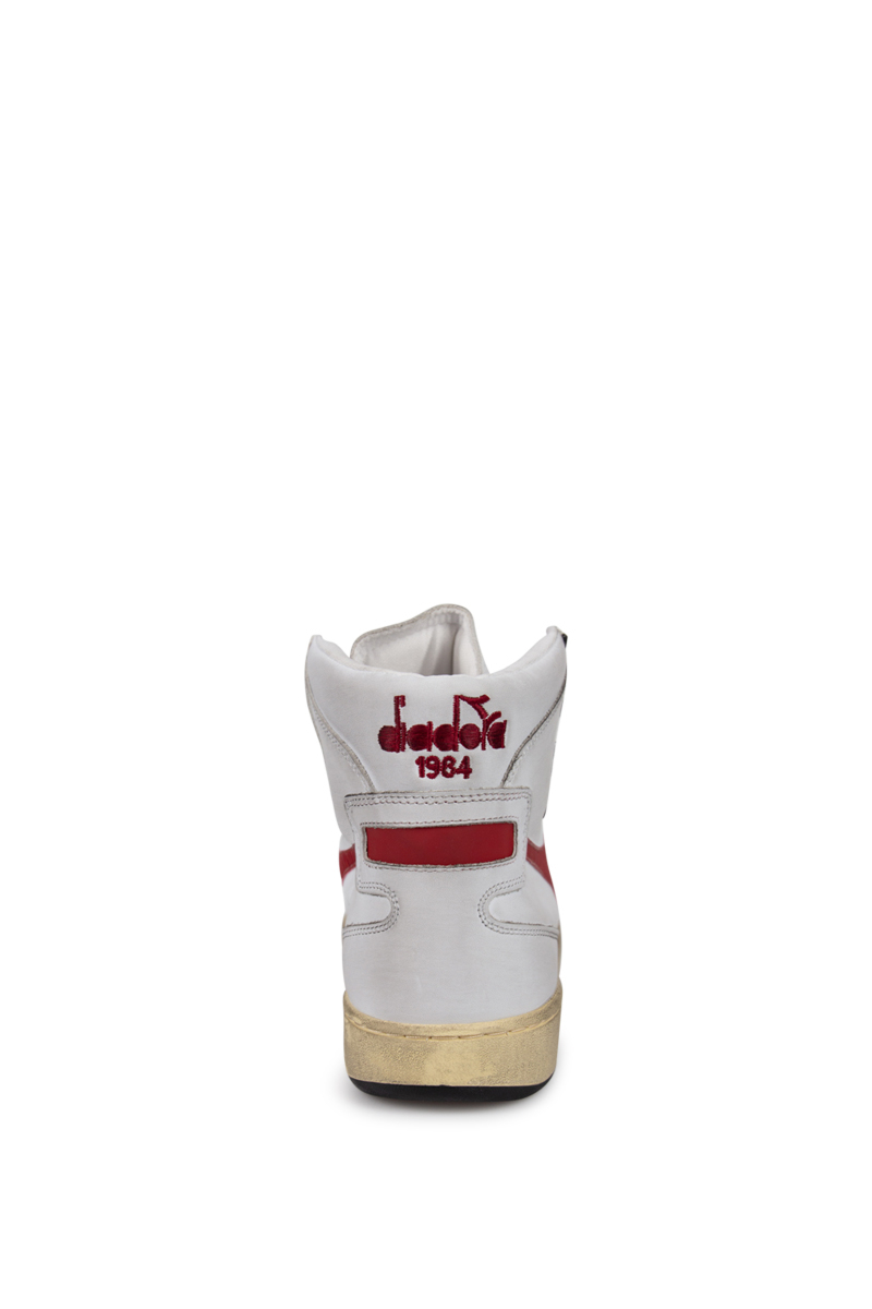 Diadora Schoenen Mi Basket Used Rood