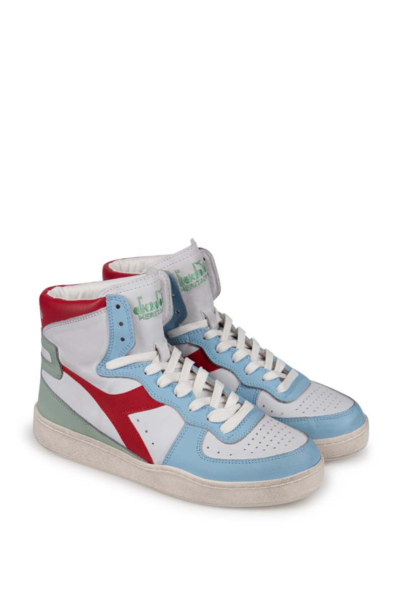 Diadora Schoenen Mi Basket Used Wit