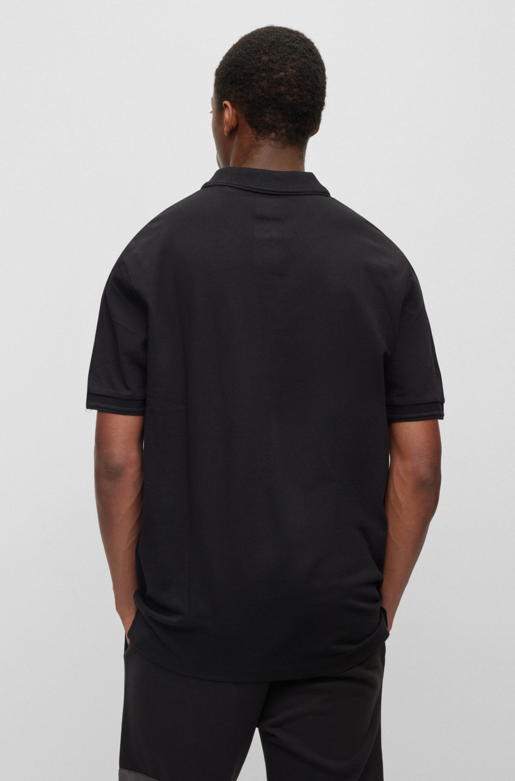 Hugo Boss Polo Drouts Zwart