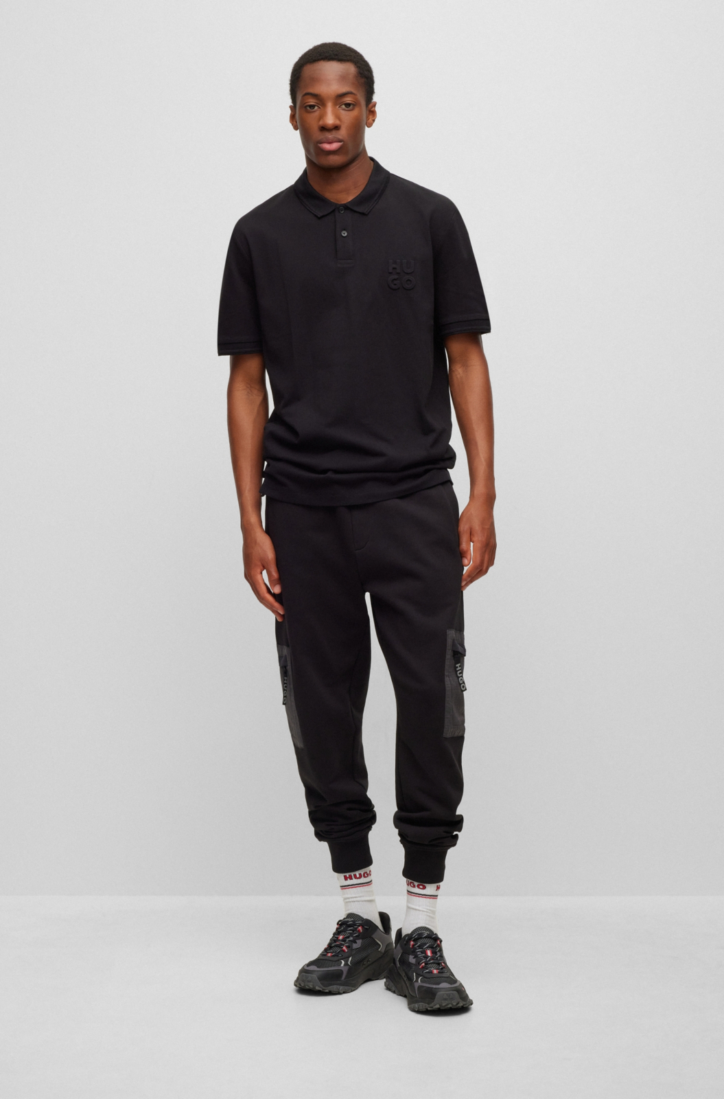 Hugo Boss Polo Drouts Zwart