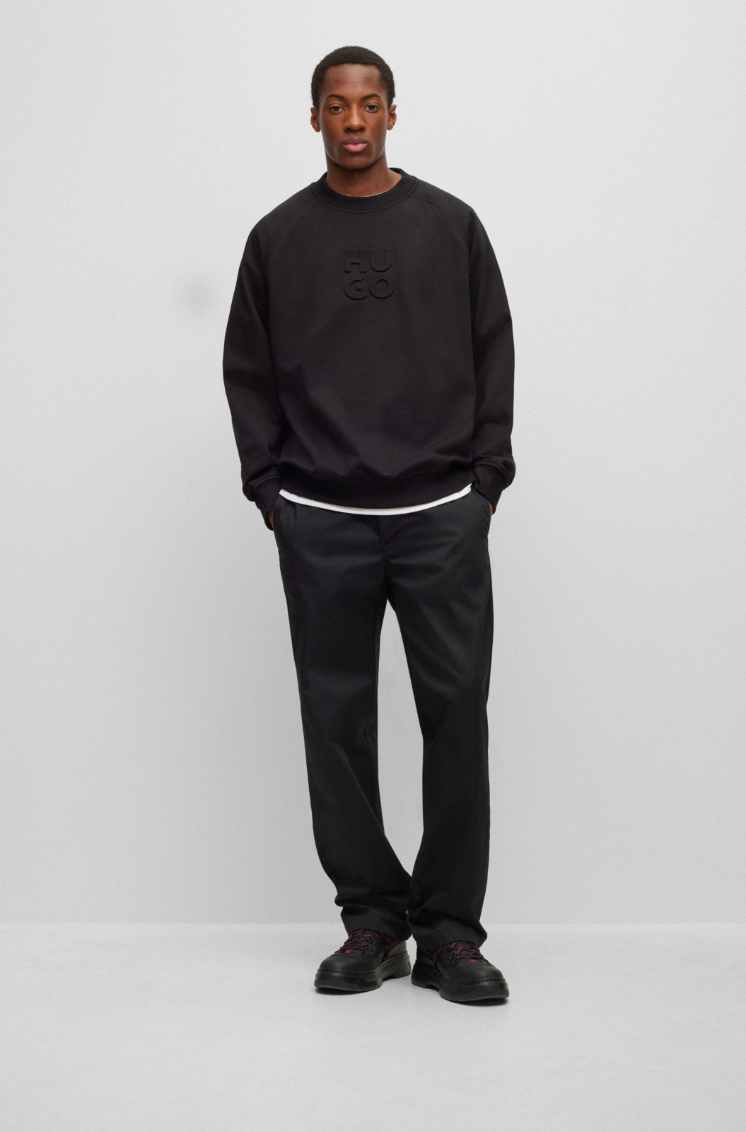 Hugo Boss Sweater Dumbkin Zwart