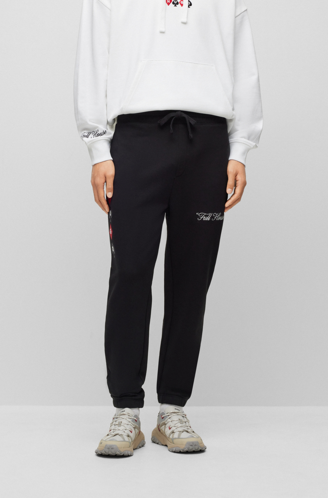 Hugo Boss Jogging Broek Duttocks Zwart