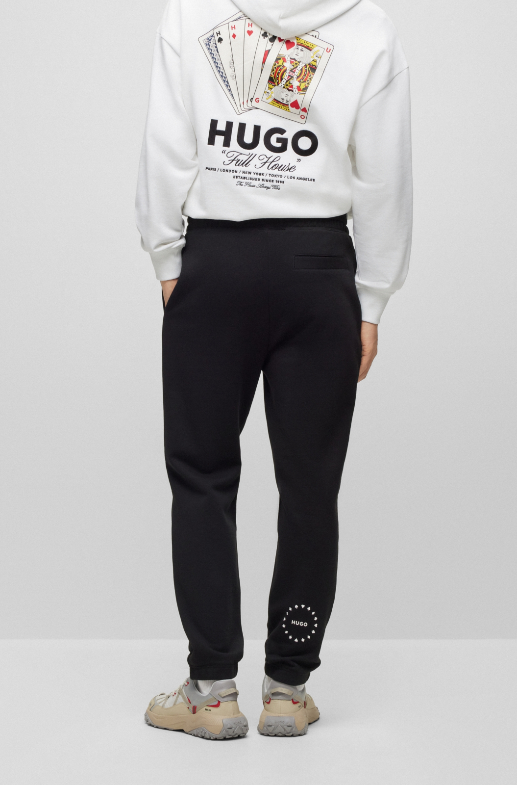Hugo Boss Jogging Broek Duttocks Zwart