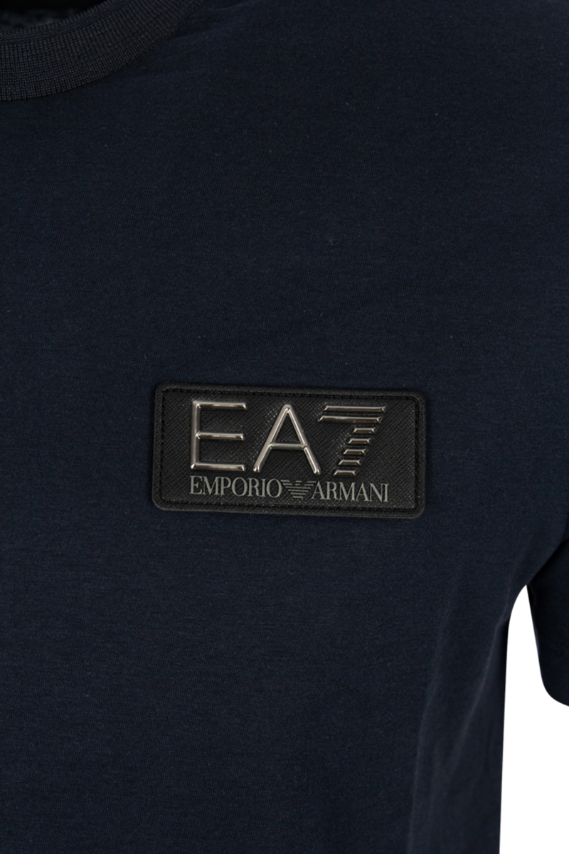 Ea7 T-shirt Pj8sz 3rpt72 D-blauw