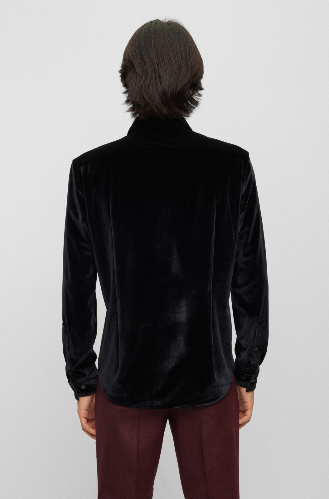 Hugo Boss Shirt Ermo 50503034 Zwart
