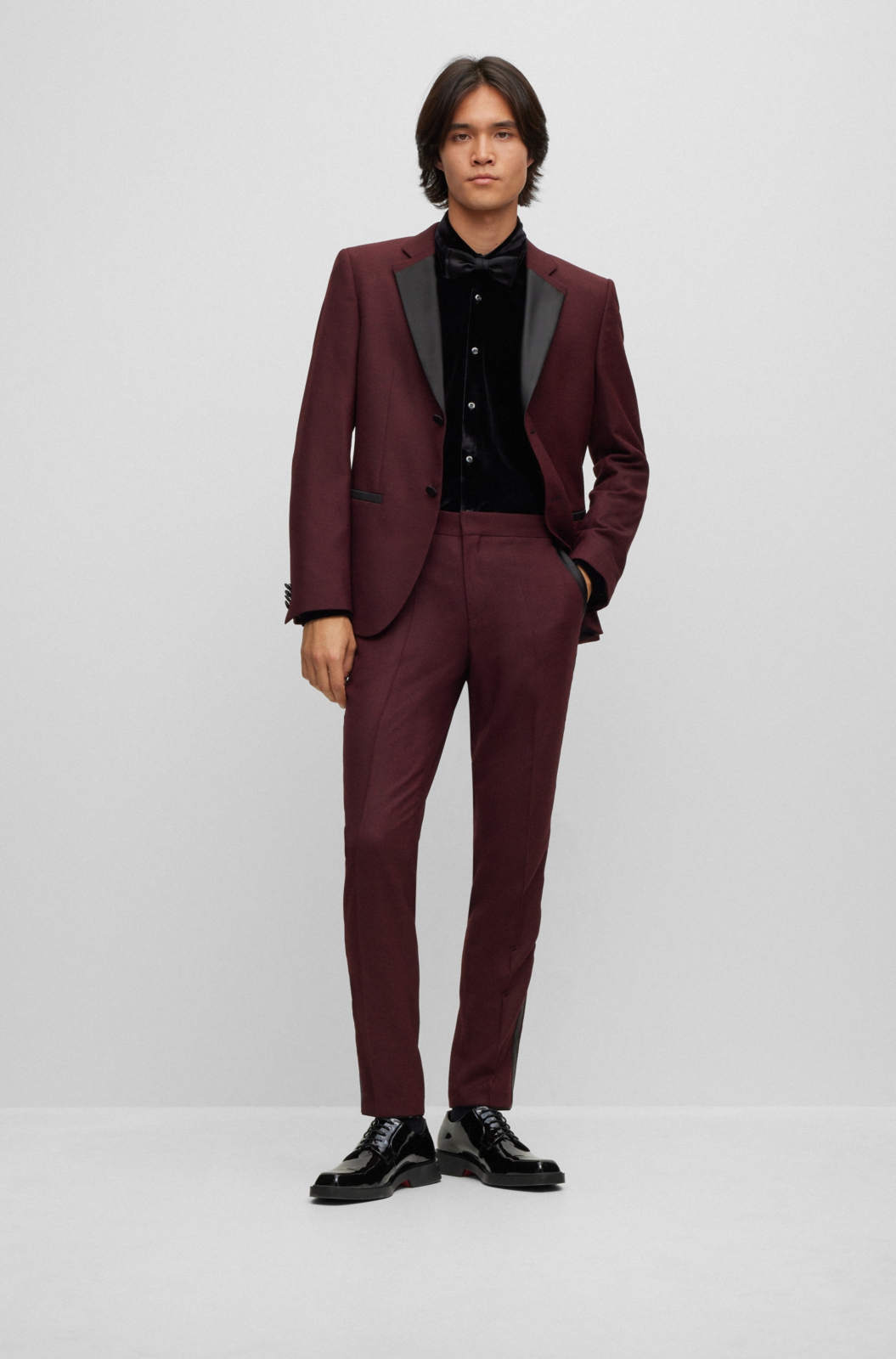 Hugo Boss Shirt Ermo 50503034 Zwart