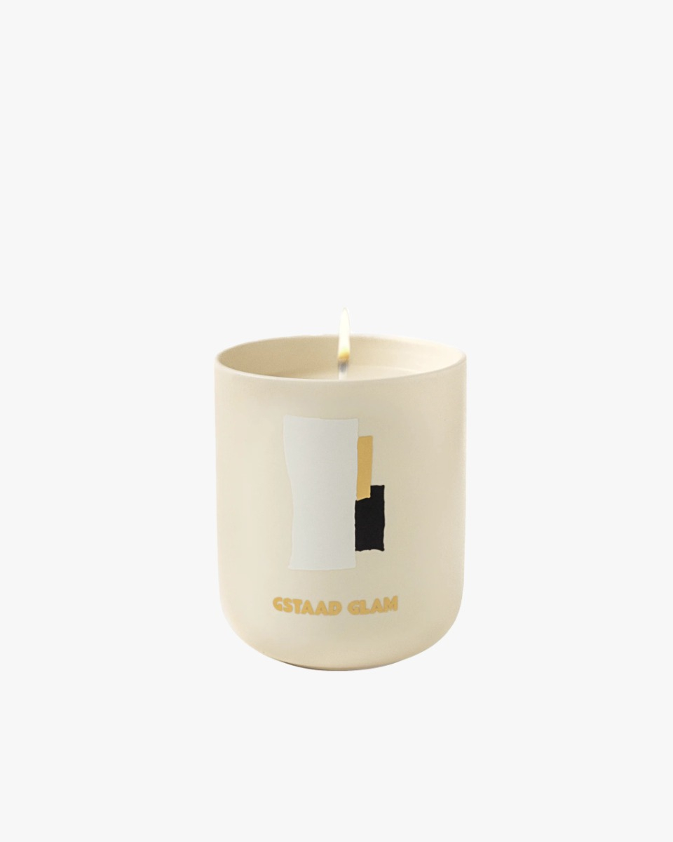 Assouline Interieur Gstaad Glam Candle L-blauw