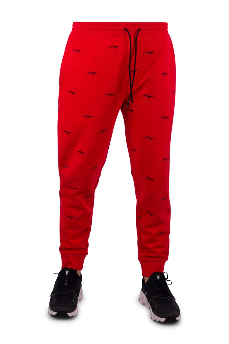 Hugo Boss Jogging Broek Duritiba 86458 Rood