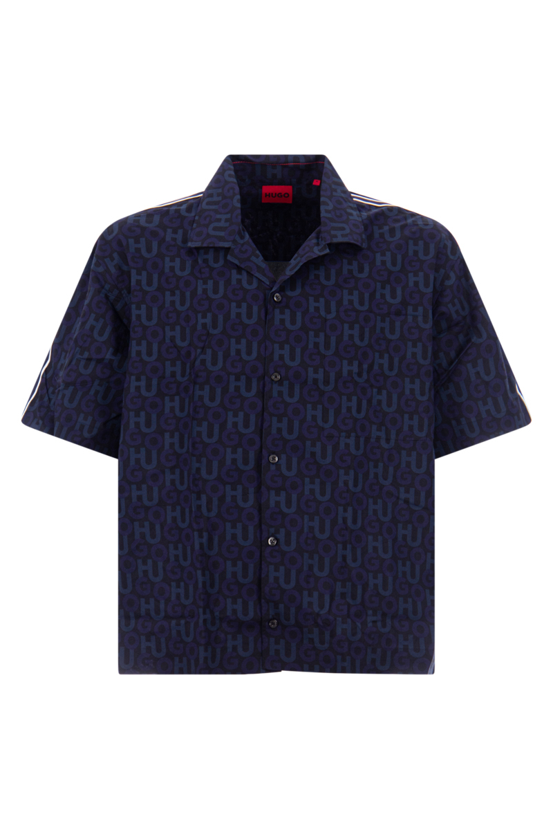Hugo Boss Shirt Egeeno 50495886 D-blauw