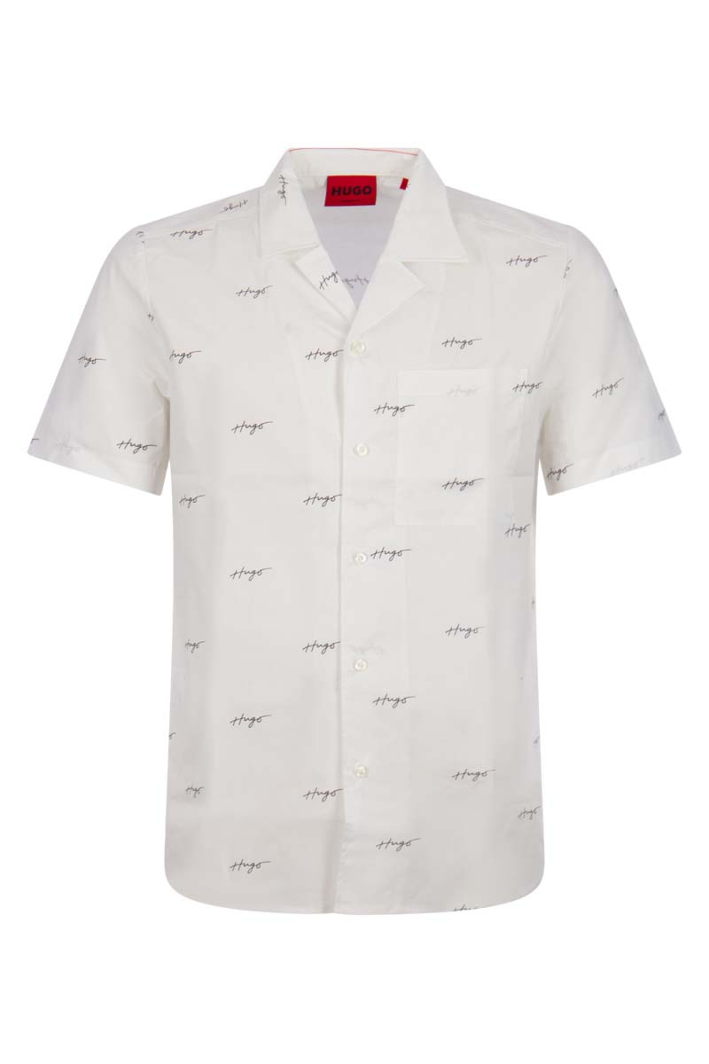 Hugo Boss Shirt Ellino 50490668 Wit
