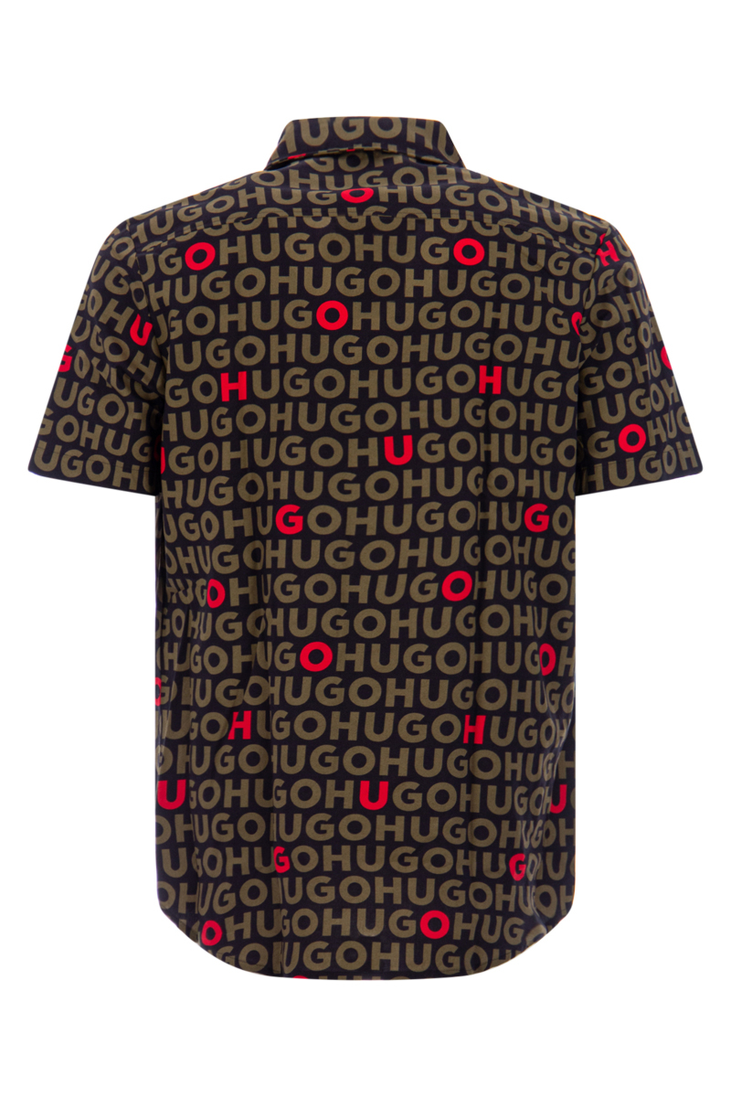 Hugo Boss Shirt Ellino 50495859 Groen