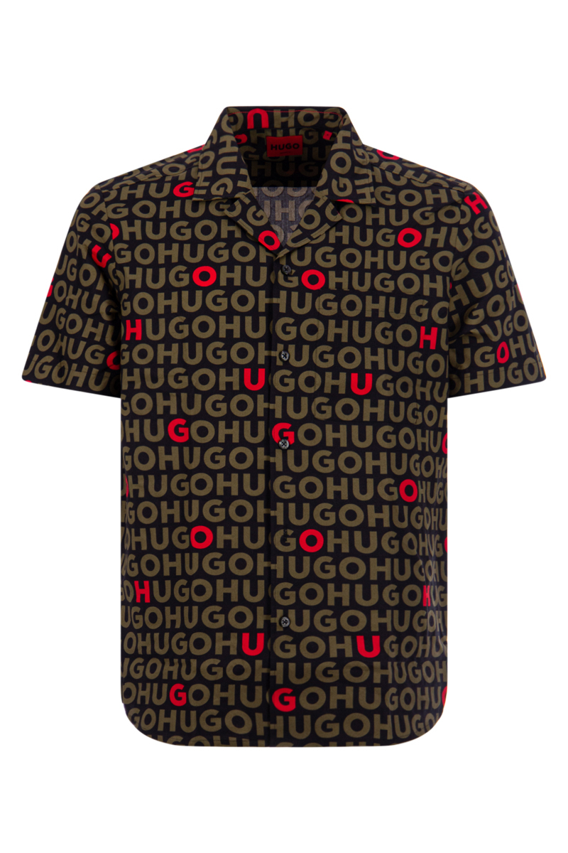 Hugo Boss Shirt Ellino 50495859 Groen