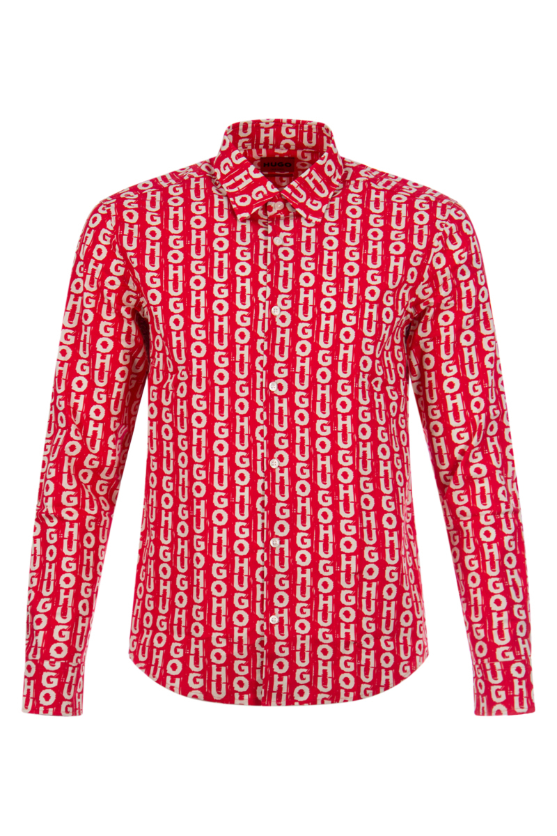 Hugo Boss Shirt Ermo 50495865 Rood