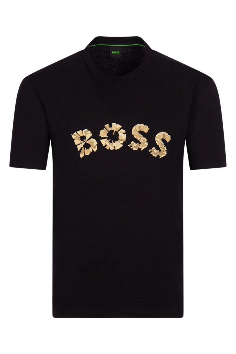 Hugo Boss T-shirt 50477617 Teego 1 Zwart