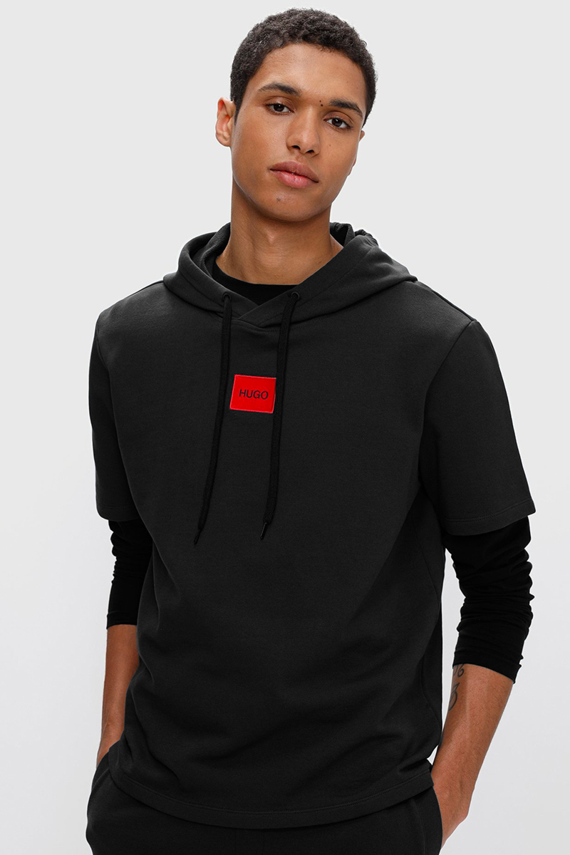 Hugo Boss T-shirt 50471340 Dresley Zwart