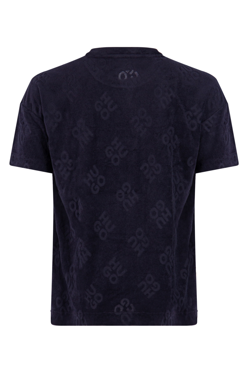 Hugo Boss T-shirt 50485020 D-blauw