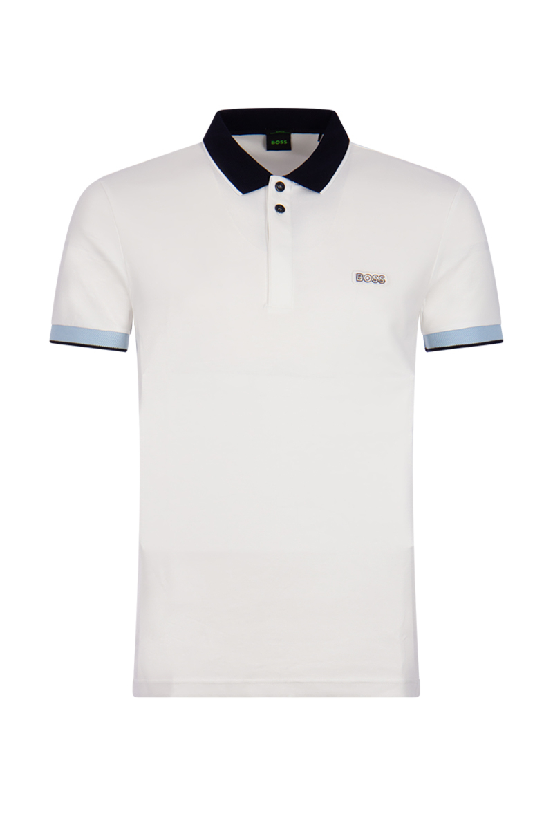 Hugo boss polo wit 2025
